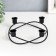 Summary Metal for 4 candles "Round dance" d-2.5 cm black 19x19x7 cm