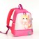 Baby backpack on lightning, pink color
