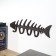 Decorative metal hooks "Fish skeleton" 11x32.5x2.5 cm