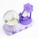 Sanding clock "Bunny", souvenir, with backlight, 17 x 8.6 x 13 cm, mix