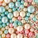 Confectionery sprinkling "Delicate shine": azure, pink, snow -white, 50 g