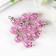 Suspension decorative for creativity glass "ball - balls" d = 1.6 cm set 10 pcs