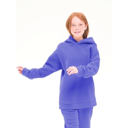 Children's sweatshirt, height 152 cm, purple color-1