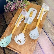 Silicone spoon for spaghetti lenardi, 30 cm, color mix
