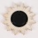 Wall mirror "brightness", D mirror surface 11 cm, color "aged gold"