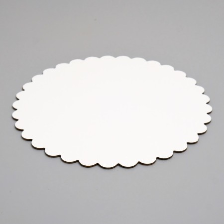 The substrate is reinforced, the wave, 26 cm, black - white, 3.2 mm-2