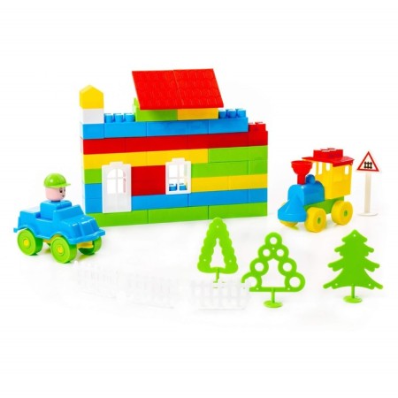 Designer "Builder", 129 parts-3
