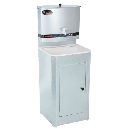 Washbone tundra, without euns, plastic sink, 17 l, color white gold