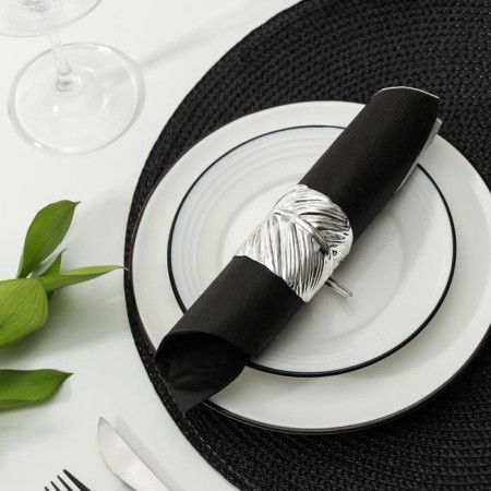 Ring for the leaf “Liszt”, 6.5 × 4.5 × 5 cm, silver color-3