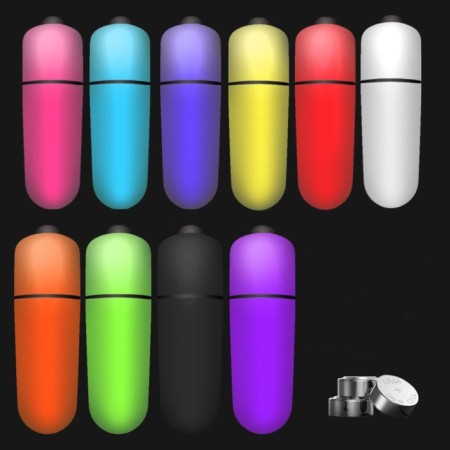 Vibrator of the oki, vibropulus, universal, IP65, ABS plastic, Soft silicone, 1 mode, 6 cm, mix