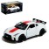 Metal Race machine, 1:32, inertia, light and sound, white color