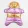 The overalls "glare" with a weight, size 14 (ds 32 cm, og 42 cm, Osh 31 cm), gold-lavender