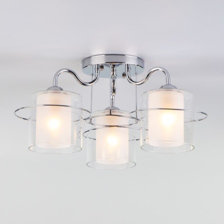 Darcy chandelier, 3x40W E27, color chrome