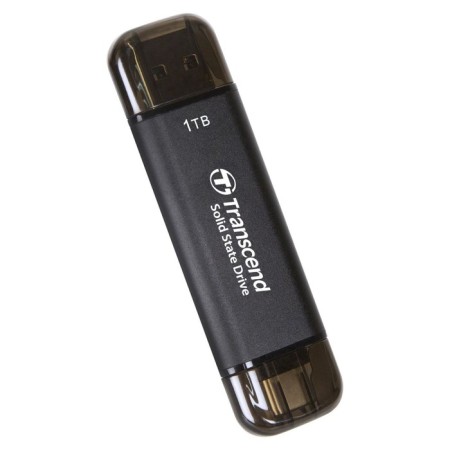 SSD Transcend USB-C 1TB TS1TESD310C Gray USB-A-1
