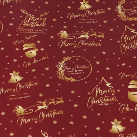 Glossy packaging paper "Happy New Year!", 70 x 100 cm-3
