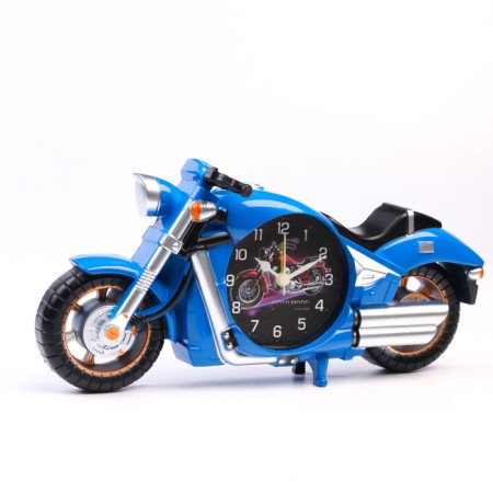 Clock - an alarm clock "Motocycle", with a suspension, 27 x 13 cm, d -8 cm, aa
