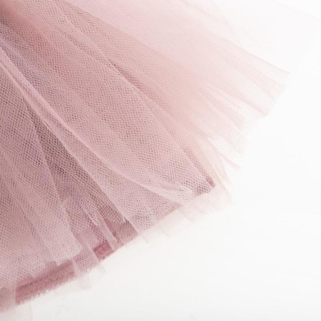 Three-layer crumb skirt, dusty pink, 17 × 19 cm-2
