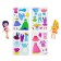 Magnetic game "Little Fashionistas", in the box