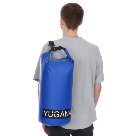 Yugana hairshome, PVC, waterproof 20 liters, one belt, blue-12