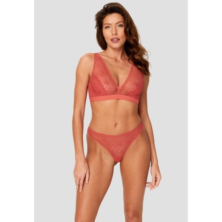 Women's panties kouta xl, Terracotta color-3