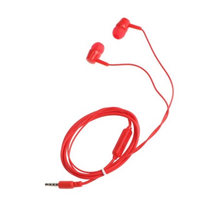 Headphones Exployd Ex-HP-1370, vacuum, microphone, 102 dB, 32 Ohms, 3.5 mm, 1.2 m, red-1