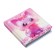 Notebook Gift Book 96l, Line, Color Block, PVC Cat cover 3D (9.5x10.5cm)