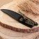 Throwing knife "Kretic" 23.5cm, a blade 135mm/3mm, in a braid