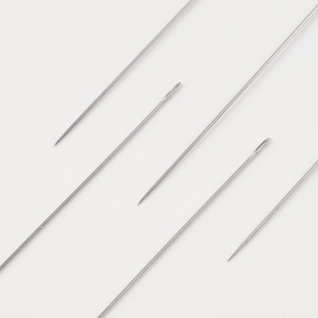 Sewing needles for beads, d = 0.55 mm, 5.2 cm, 5 pcs-1