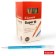Ballpoint handle Luxor "Super 1" Blue blue, writing node 0.6, color of the MIX case