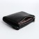 Women's wallet on a magnet, black color