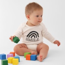 Body set with dl. Sleeve crumb I Smile, 3 pcs., Height 62-68 cm