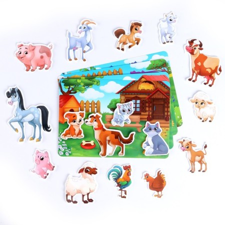 Developing Velcro game "Vacations in the village"-3