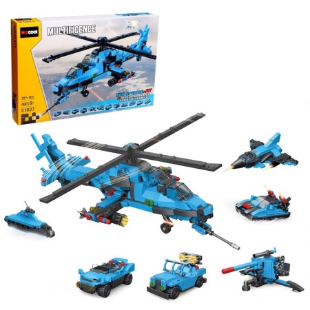 Block designer "Combat Helicopter", 727 parts