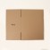 The box is folding, brown, with handles 60 x 40 x 40 cm
