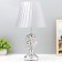 Pavier table lamp "Pavliy" E27 40W chrome 26x26x44cm Risalux