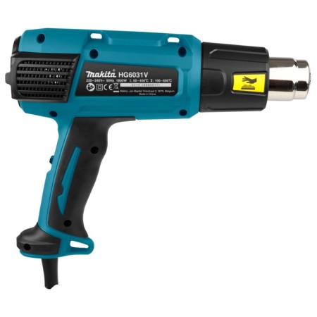 Building Fine Makita HG6031VK, 1800W, 50/600 ° C, 250-500 l/min, 4 nozzles, case-2