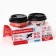 Gift set "Ticket for the New Year": coffee 100% arabica 1 pc. x 8 g, black tea with walnut and cinnamon 1 pc. x 3 g.