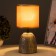 Table lamp "Diana" E27 40w eggplant-gold 13x13x27.5 cm