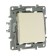 Switch Legrand Etika 672301, 10 A, 1 key, hidden, ivory