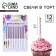 Candles for the cake, pink, 12 pcs.