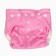 Reusable diaper "our flower", 3-15 kg, pink color, crush me