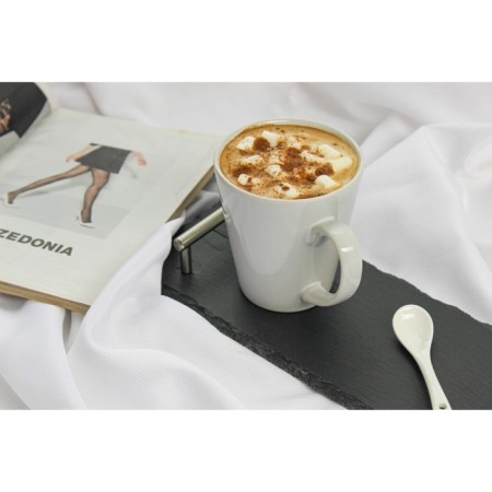 Coramic Dolyana mug Coffee Break, 370 ml, white color-4