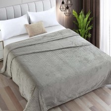Pala on Adelis Vertical 180x200cm, quartz, Velsoft 280g/m, PE100%