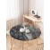 Tables on the table "Volcanic veins", round, oxford, elastic band, size 120x120 cm, diameter 75-100 cm
