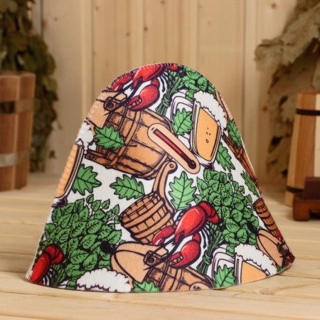 Bath Hat "Bath Painting" Print