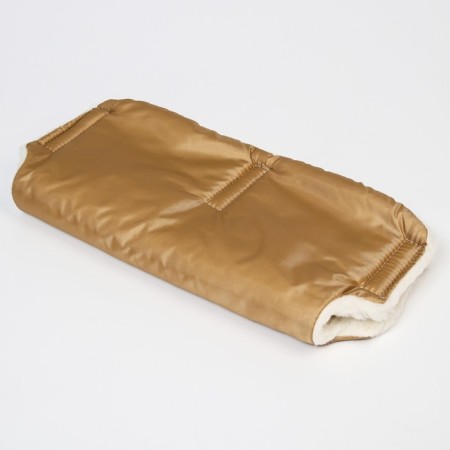 Club on the handle of the stroller, beige color-1