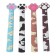 Wooden line 14 cm, Davente curly Cat’s Foot (barcode), mix x 4 colors, cardboard box
