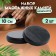 A set of massage stones from basalt, 2 pcs, 10 cm