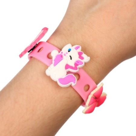 Silicone Bracelet with interchangeable jibitsami, 3 jibits included, cats aristocrats-2