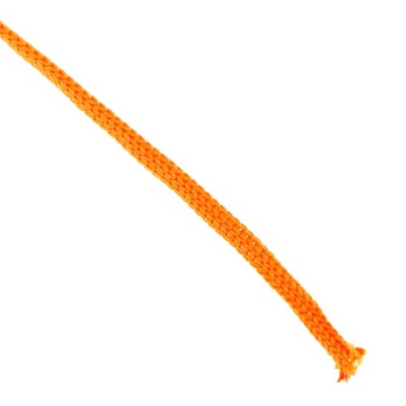 Knitting cord "Classic" 100% polyester 3mm 100m (125 orange)-2